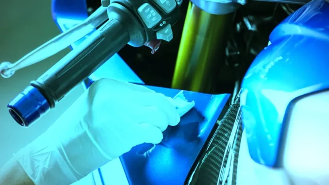 Cat motor cepat pudar akibat paparan panas matahari langsung