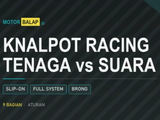 Knalpot racing: perbandingan tenaga dan suara