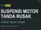 Tanda suspensi motor rusak dan cara mengujinya sendiri