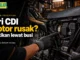 Thumbnail panduan ciri CDI motor rusak dengan logo MotorBalap.ID tanpa garis kuning di tepi atas.